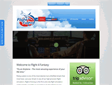 Tablet Screenshot of flight4fantasy.com